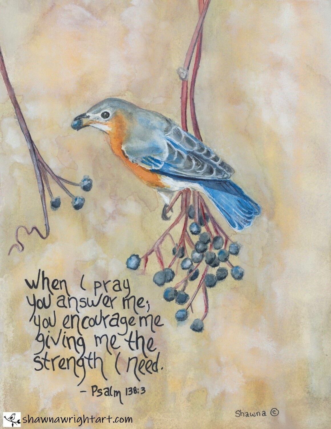 &quot;He Hears&quot;(Original painting)