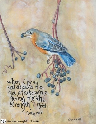 &quot;He Hears&quot; (Singed &amp; Numbered Print)