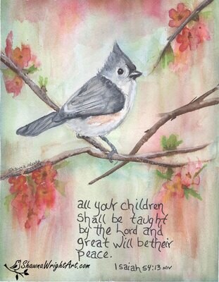 &quot;Great Will Be Their Peace&quot; (Singed &amp; Numbered Print)
