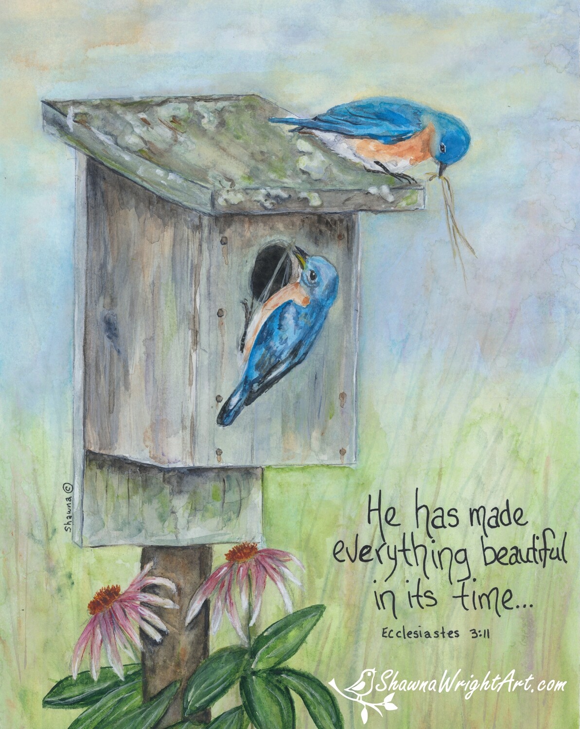 &quot;In His Time&quot; (Signed &amp; Numbered Print)