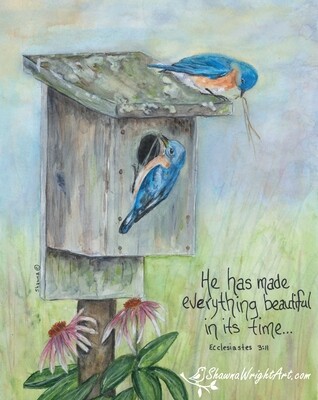 &quot;In His Time&quot; (Signed &amp; Numbered Print)