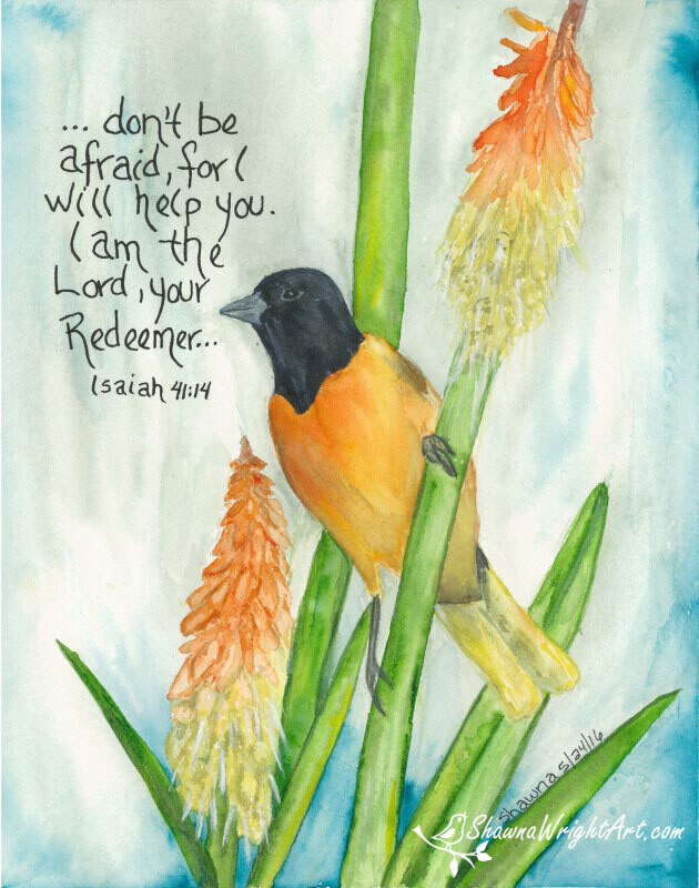 &quot;Your Redeemer&quot;(Original painting)