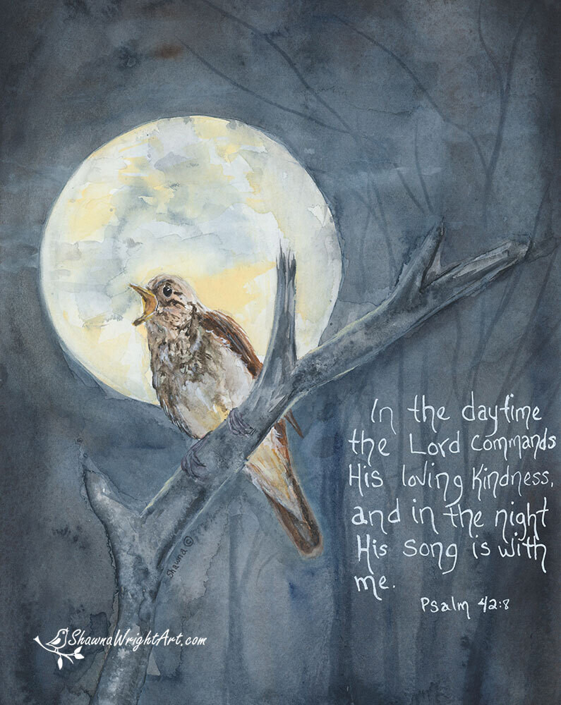 &quot;A Song In The Night&quot; (Signed &amp; Numbered Print)