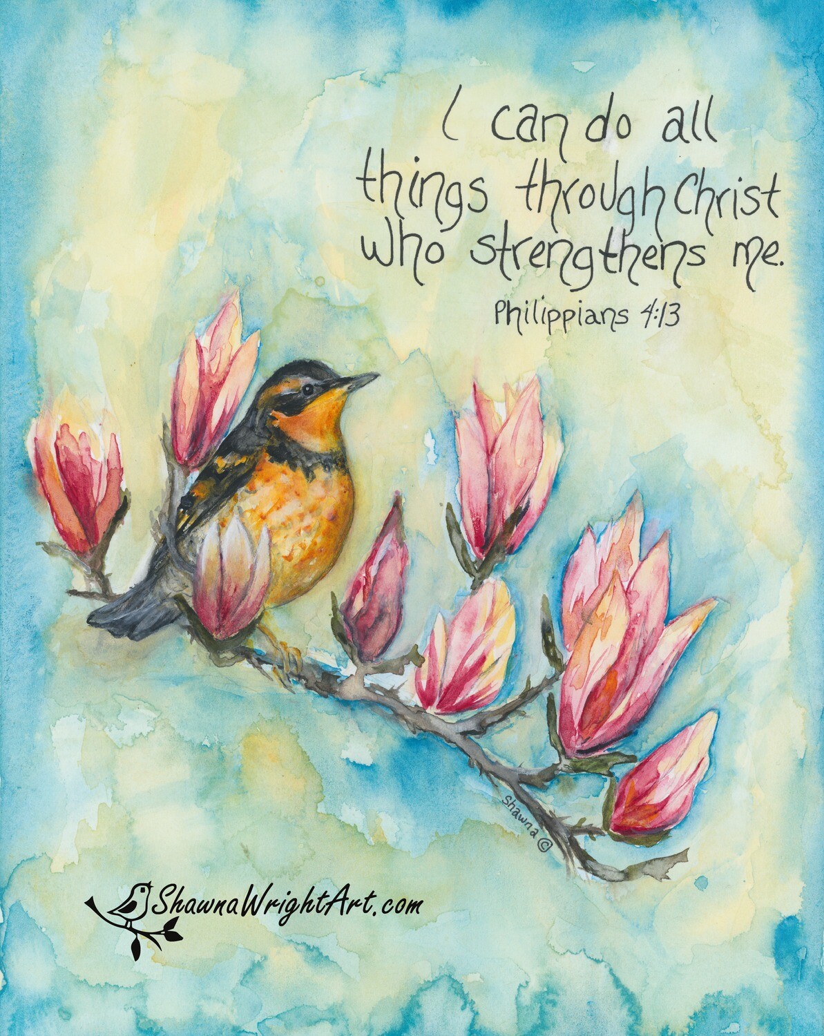 &quot;All Things&quot; Original Painting