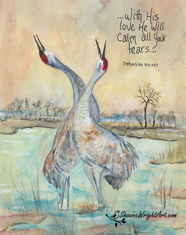 &quot;Calm All My Fears&quot; (Signed &amp; Numbered Print)