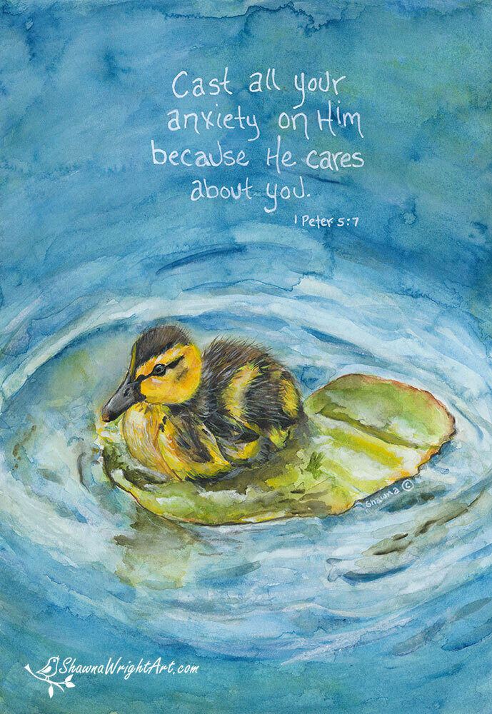 &quot;He Cares About You&quot; Original Painting