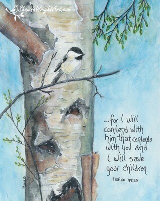 I Will Save Your Children (Signed &amp; Numbered Print)