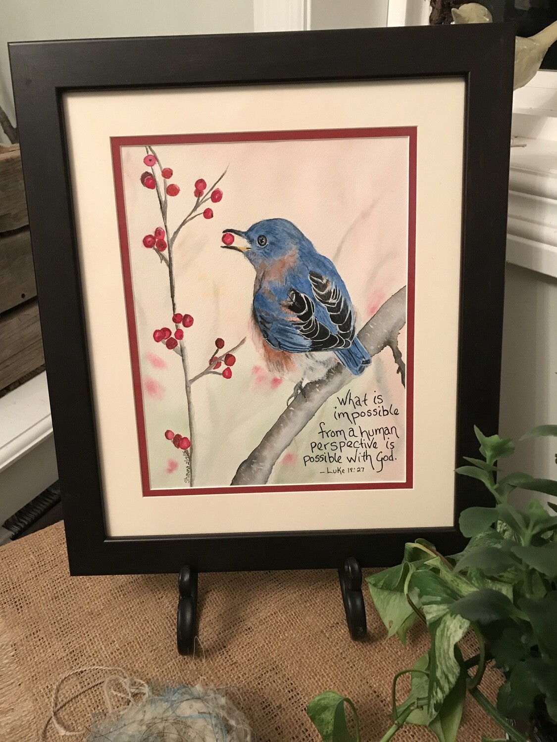 All Things Are Possible (Framed Original)