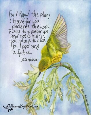 &quot;Hope &amp; A Future&quot; (Signed &amp; Numbered Print)