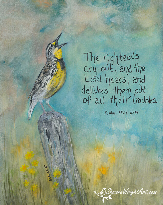 &quot;The Righteous Cry&quot; Original Painting