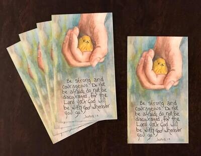 25 &quot; Jesus Has Me&quot; sharing cards