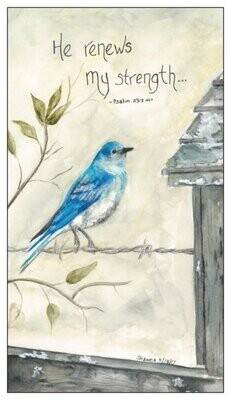 &quot;He Renews My Strength&quot; (Magnet)