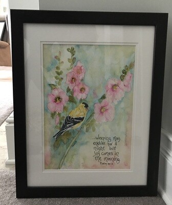 &quot;Joy  In The Morning&quot;  Framed Original