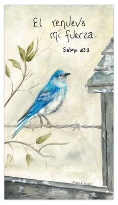 Salmo 23:3 (Spanish Fridge Magnet)