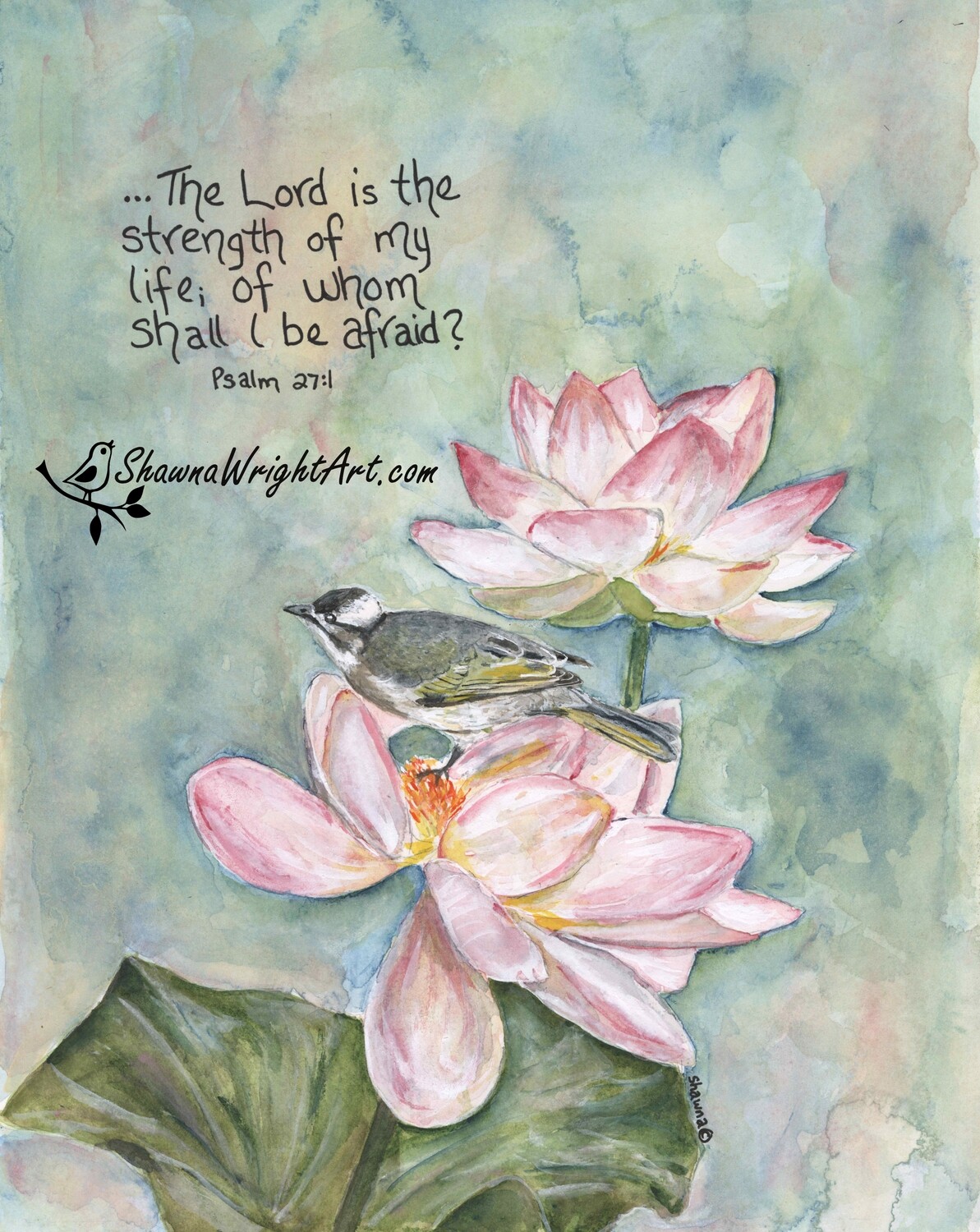 &quot;Whom Shall I Fear&quot; (Signed &amp; Numbered Print)