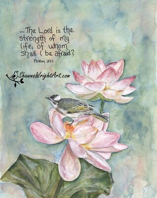 "Whom Shall I Fear" (Signed & Numbered Print)