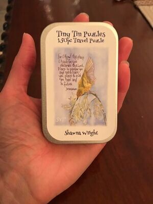 Tiny Tin Puzzle &quot;Hope And A Future&quot;