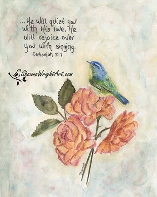 Heavenly Music (Signed &amp; Numbered Print)