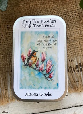 Tiny Tin Puzzle &quot;All Things&quot;