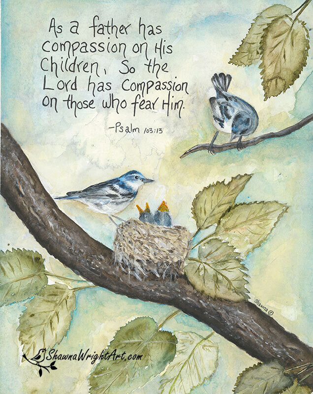 &quot;Faithful Father&quot;  Original Painting