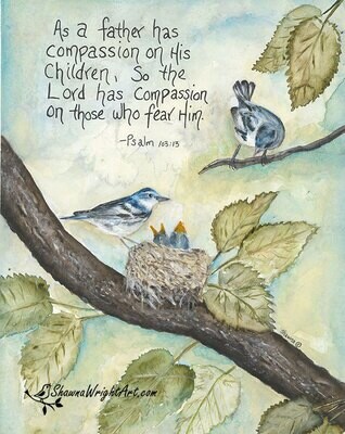 &quot;Faithful Father&quot;  Original Painting