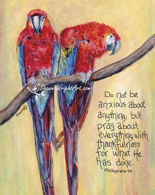 Pray About Everything (Signed &amp; Numbered Print)