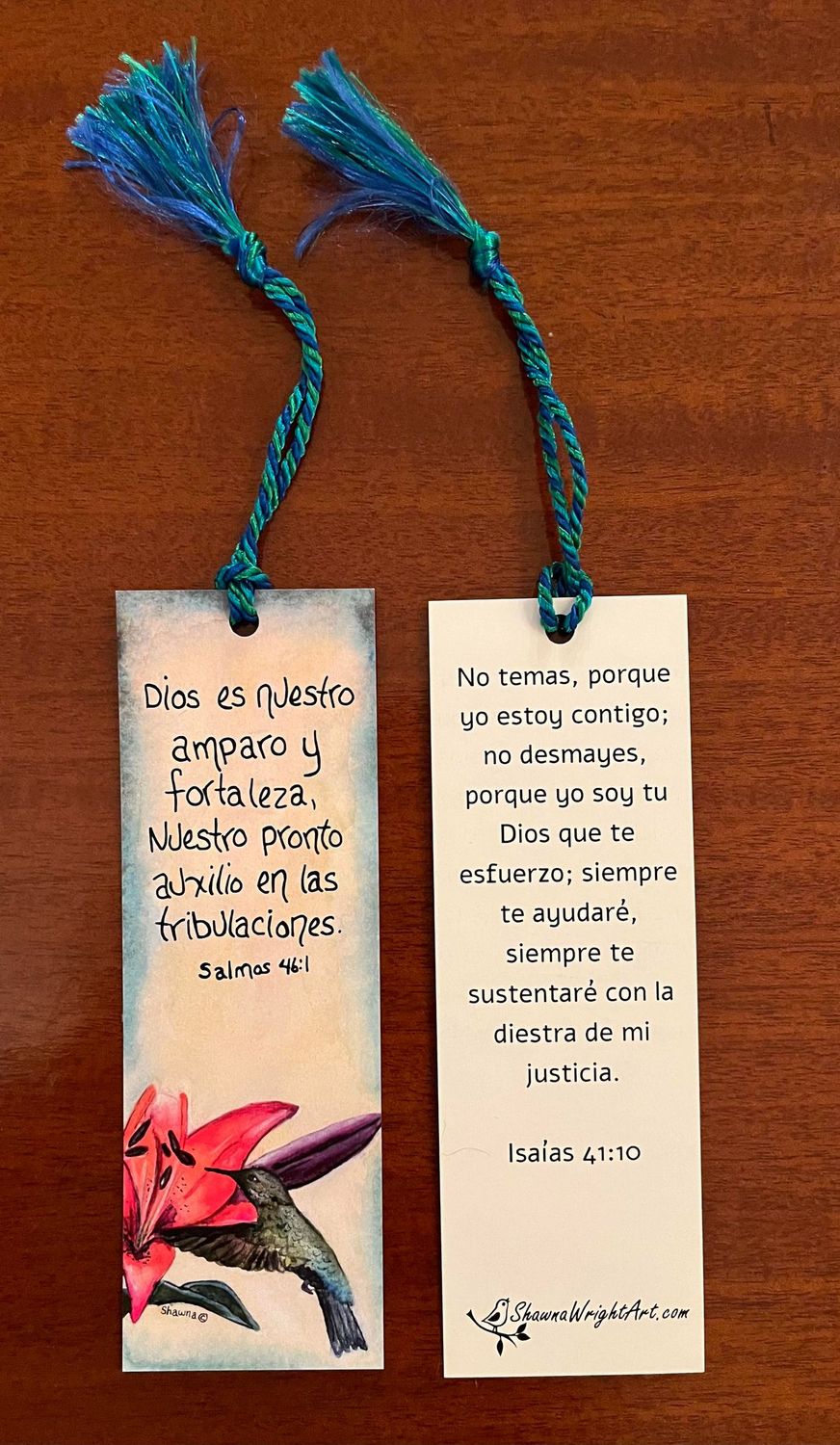 Spanish Bookmark (Psalm 46:1)