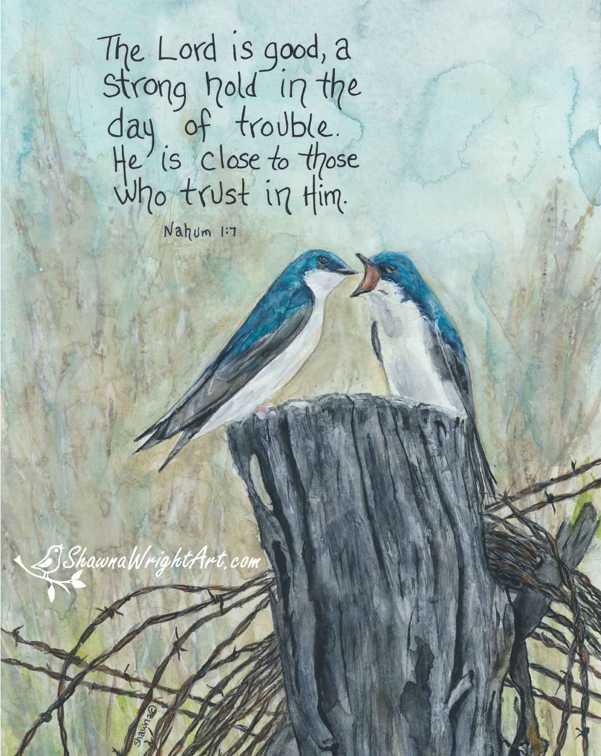 &quot;A Strong Hold&quot; (Signed &amp; Numbered Print)