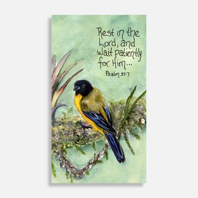 &quot;Psalm 37:7&quot; (Magnet)