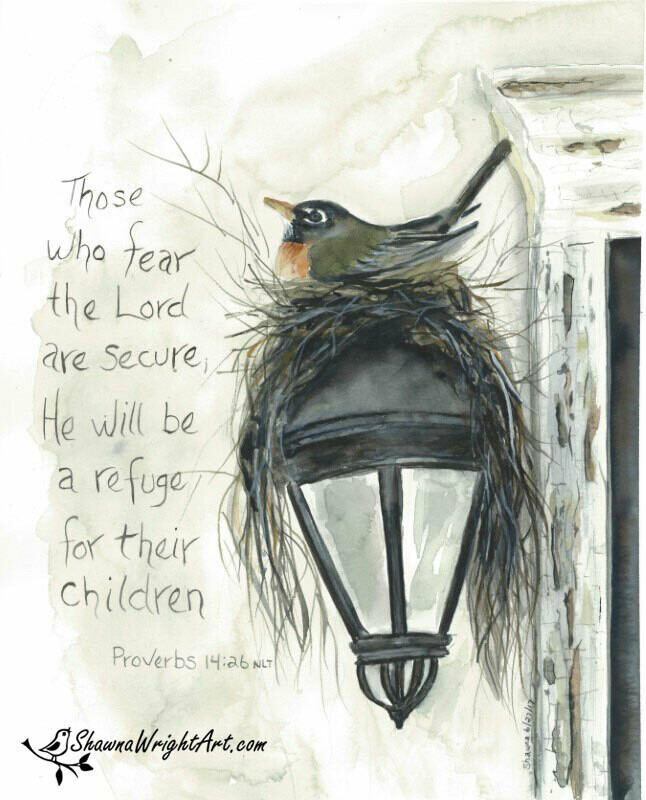 "Safe And Secure (Signed &amp; Numbered Print)