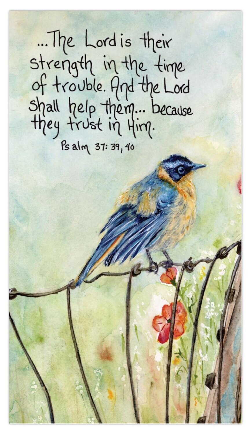 "Psalm 37:39 & 40" (Magnet)