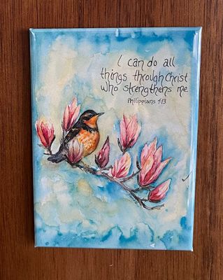 All Things (Large Specialty Magnet)