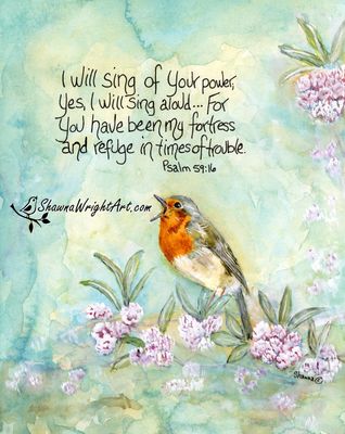 "I Will Sing" (Signed & Numbered Print)