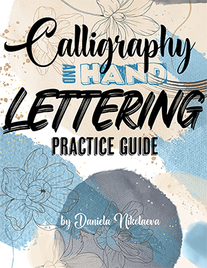 eBook: Calligraphy and Hand Lettering Practice Guide