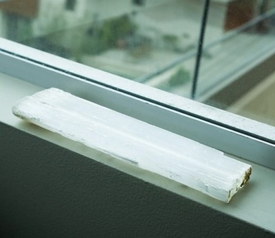 Selenite Peace and Protection Windowsill Wands.