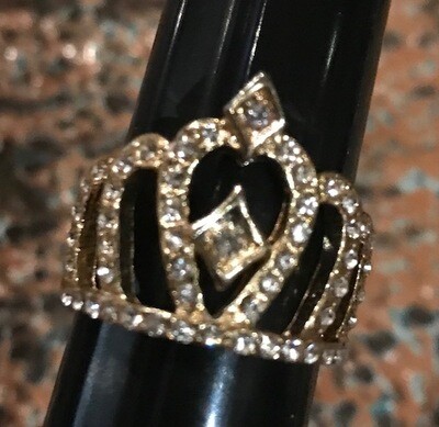 Queen Crown Costume Ring - Size 9.5 Queen Crown Costume Ring - Size 9.5