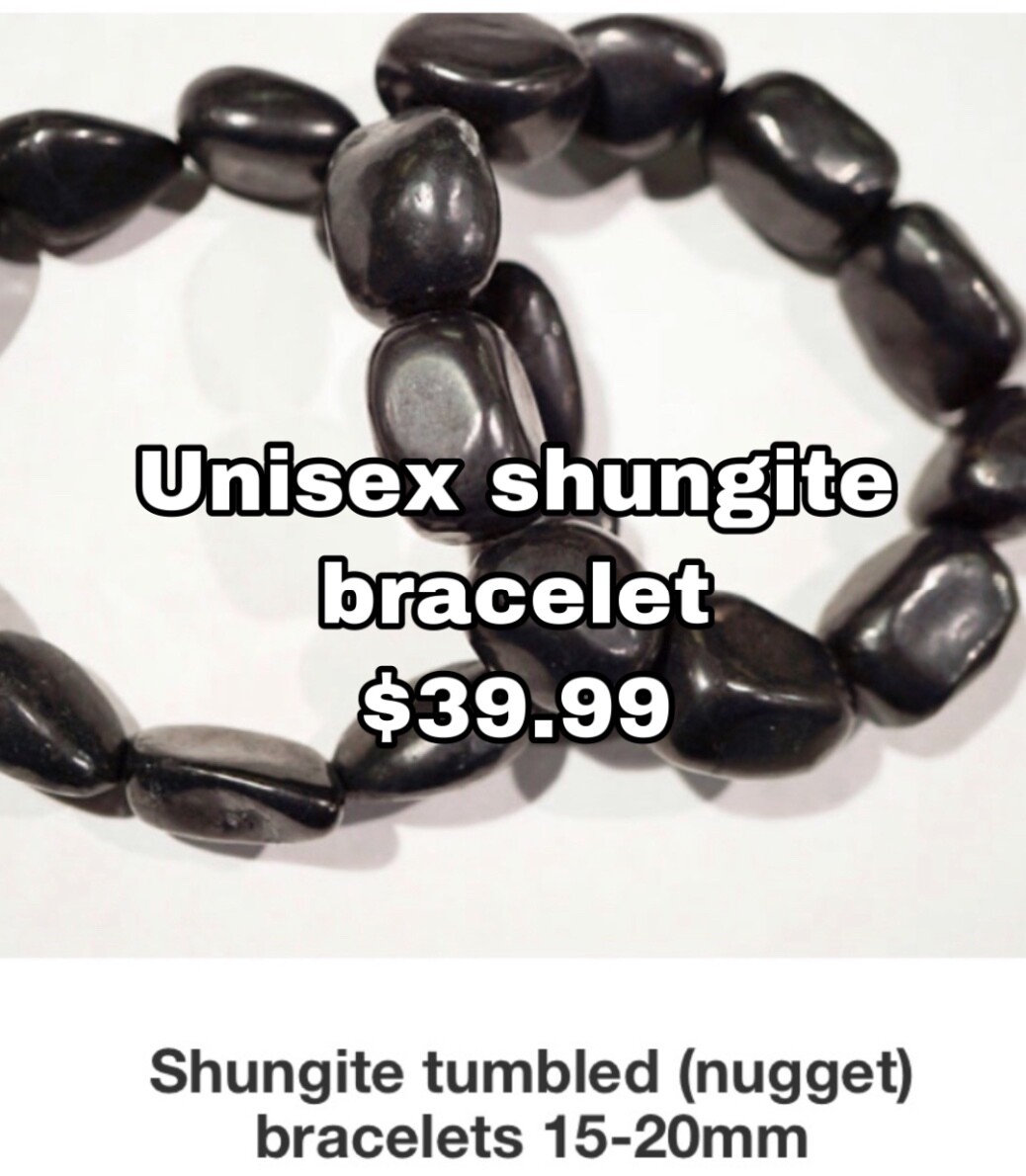 Unisex Shungite Bracelet.