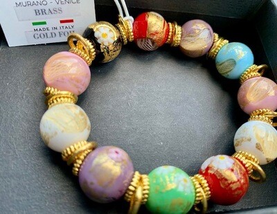 Genuine Murano Glass Bracelet Genuine Murano Glass Bracelet