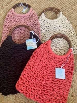 Mauve Pink Sigrid Olsen Basket Weave Purse Mauve Pink Sigrid Olsen Basket Weave Purse