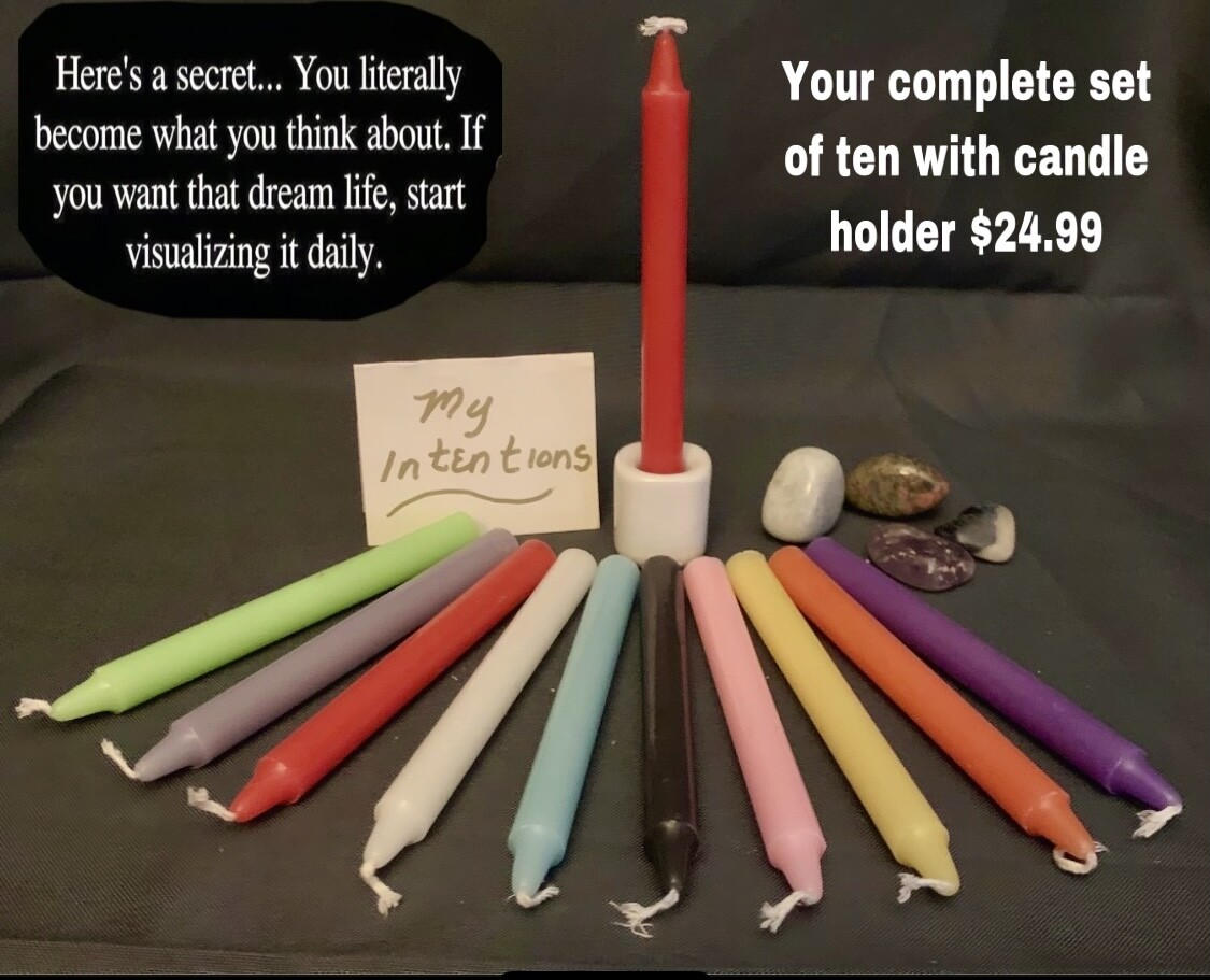 Candle Manifesting Kit Candle Manifesting Kit