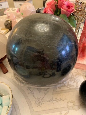Black Tourmaline Sphere Black Tourmaline Sphere