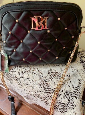 Crossbody Dome w/Quilting & Studs - Badgley Mischka Crossbody Dome w/Quilting & Studs - Badgley Mischka