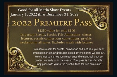 Maria's 2022 Premiere Pass