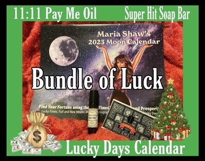 Bundle of Luck Gift Package with digital calendar