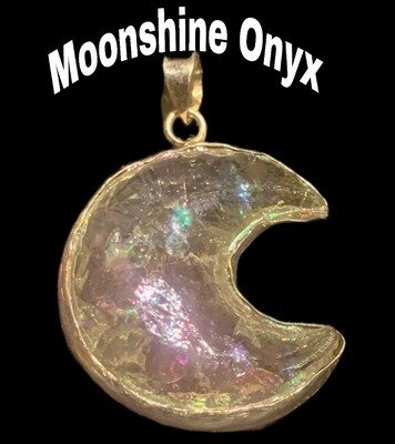 Moonshine Onyx Pendants