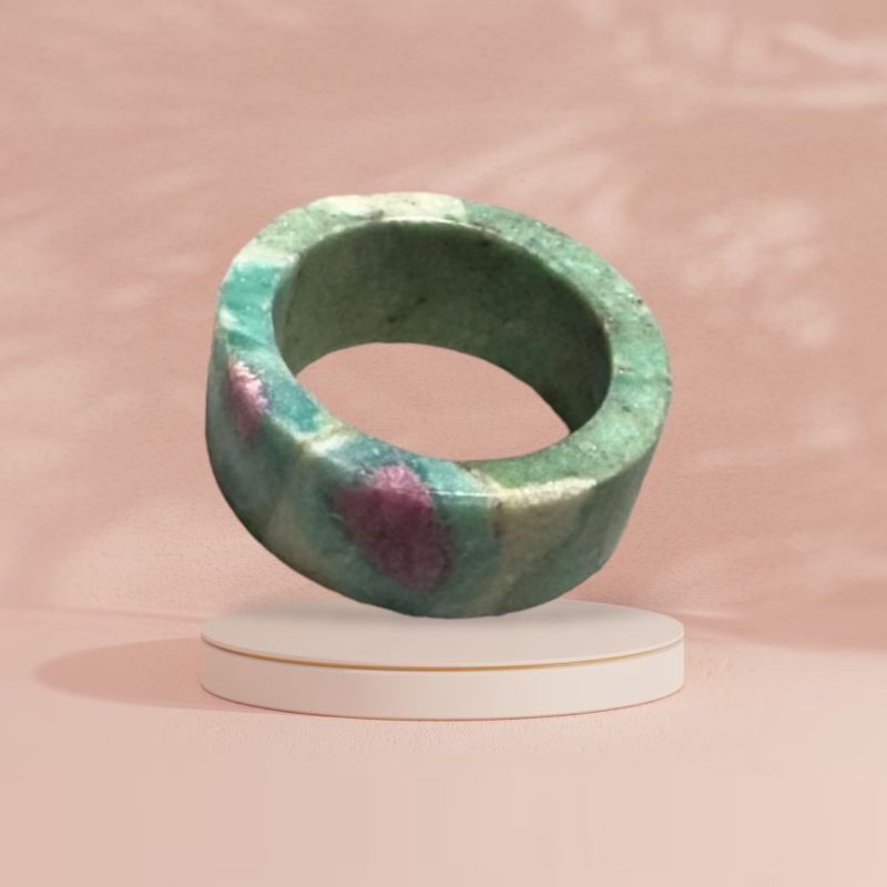 Ruby Zoisite Ring - Size 10