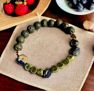 Grabovi Weight Loss Code Bracelet