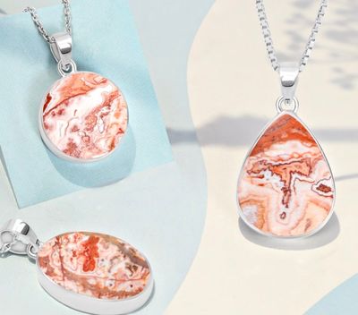 Rosetta Jasper Pendant