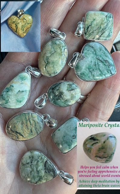 Mariposite Pendant with free first class shipping