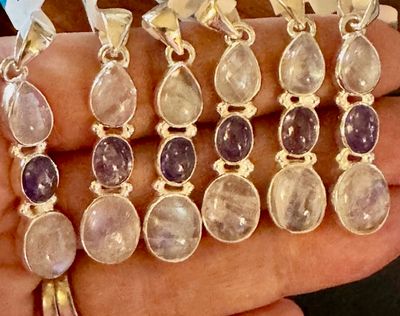 PHONE reading with Tanzanite and Moonstone Pendant to 1st 5 booked